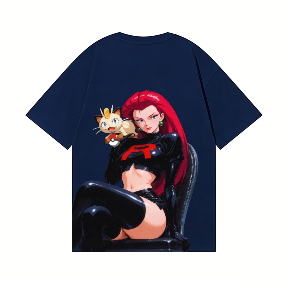 Rocket Girl Jessie Rocket Girl Jessie Back Art Cotton Tee