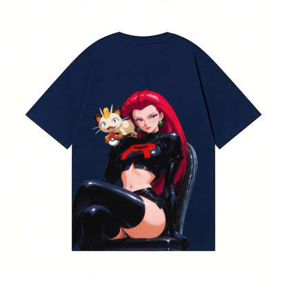 Rocket Girl Jessie Rocket Girl Jessie Back Art Cotton Tee