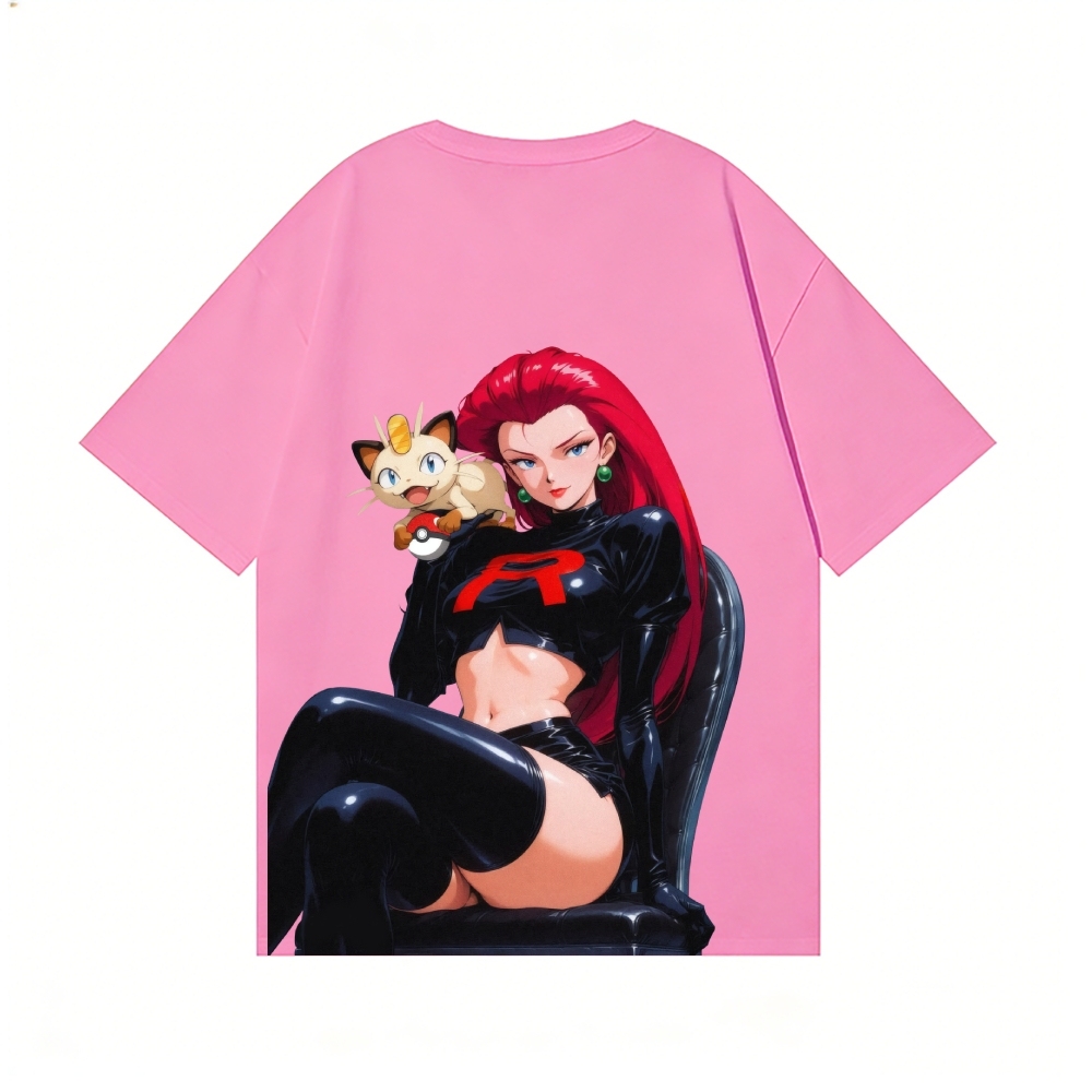 Rocket Girl Jessie Rocket Girl Jessie Back Art Cotton Tee