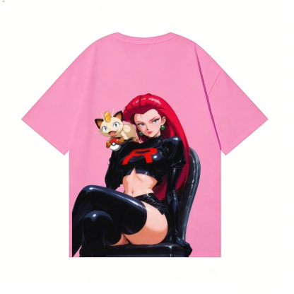Rocket Girl Jessie Rocket Girl Jessie Back Art Cotton Tee