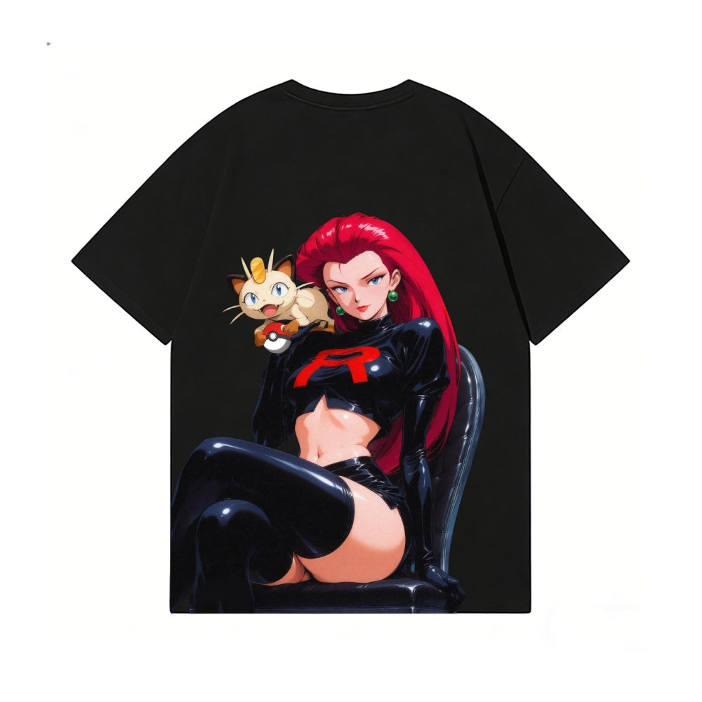 Rocket Girl Jessie Rocket Girl Jessie Back Art Cotton Tee