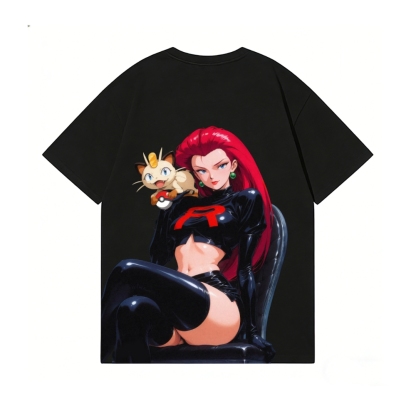 Rocket Girl Jessie Rocket Girl Jessie Back Art Cotton Tee