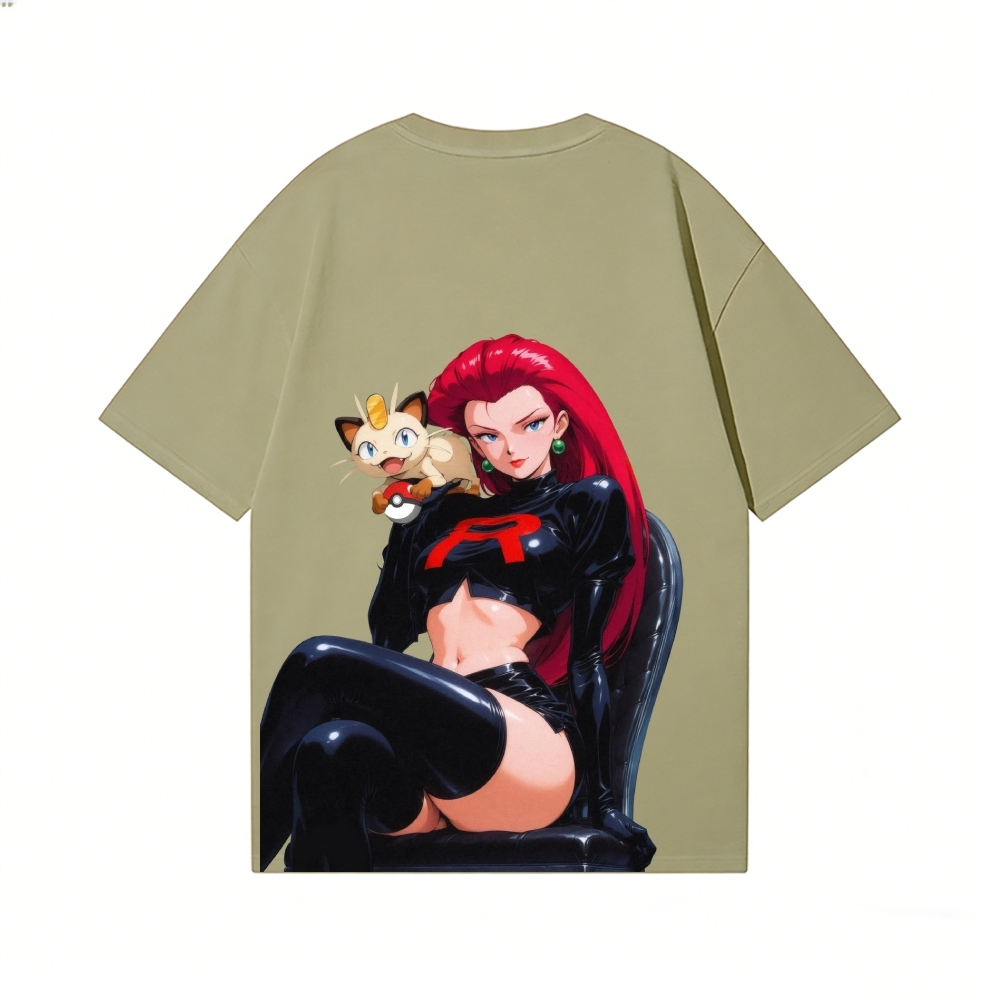 Rocket Girl Jessie Rocket Girl Jessie Back Art Cotton Tee