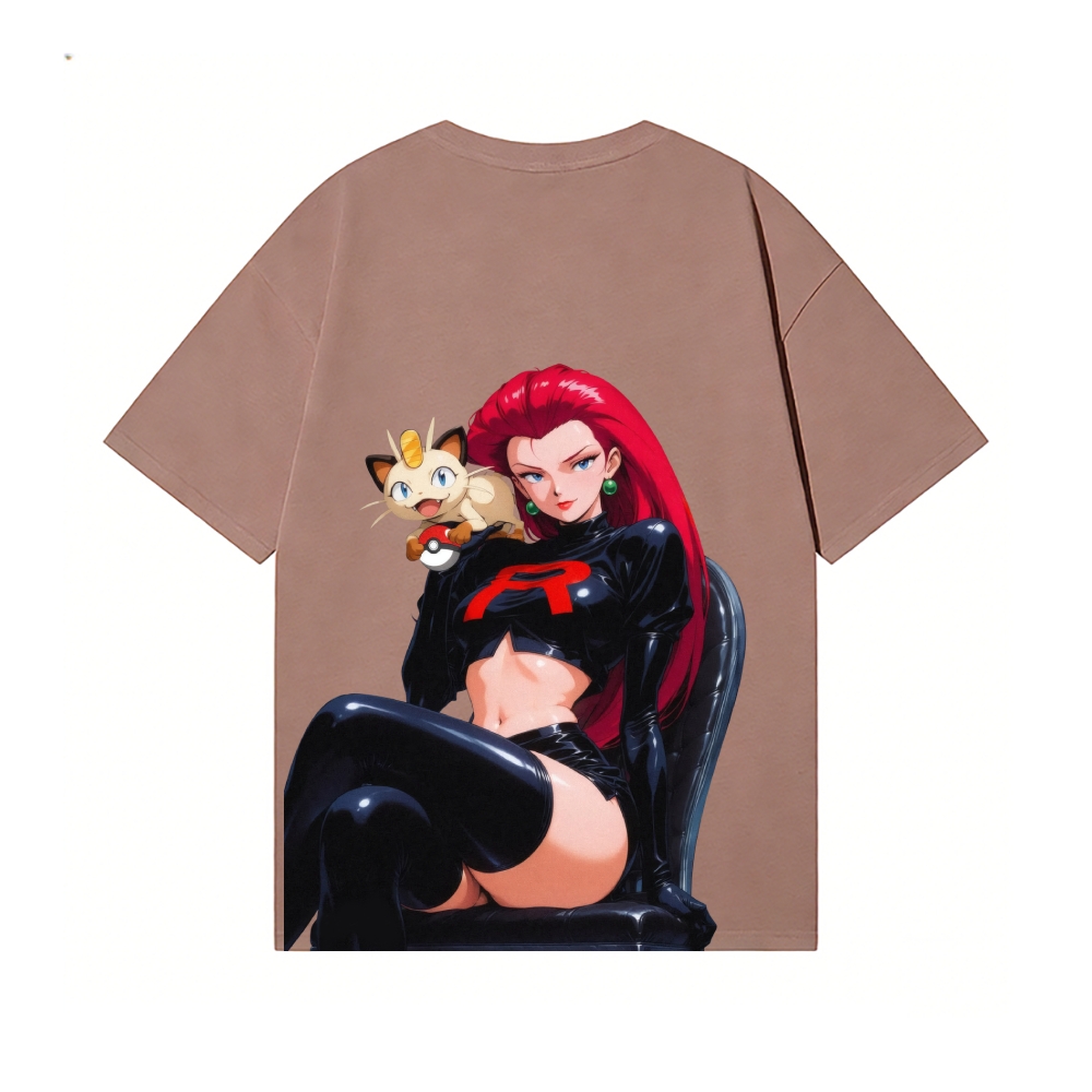Rocket Girl Jessie Rocket Girl Jessie Back Art Cotton Tee