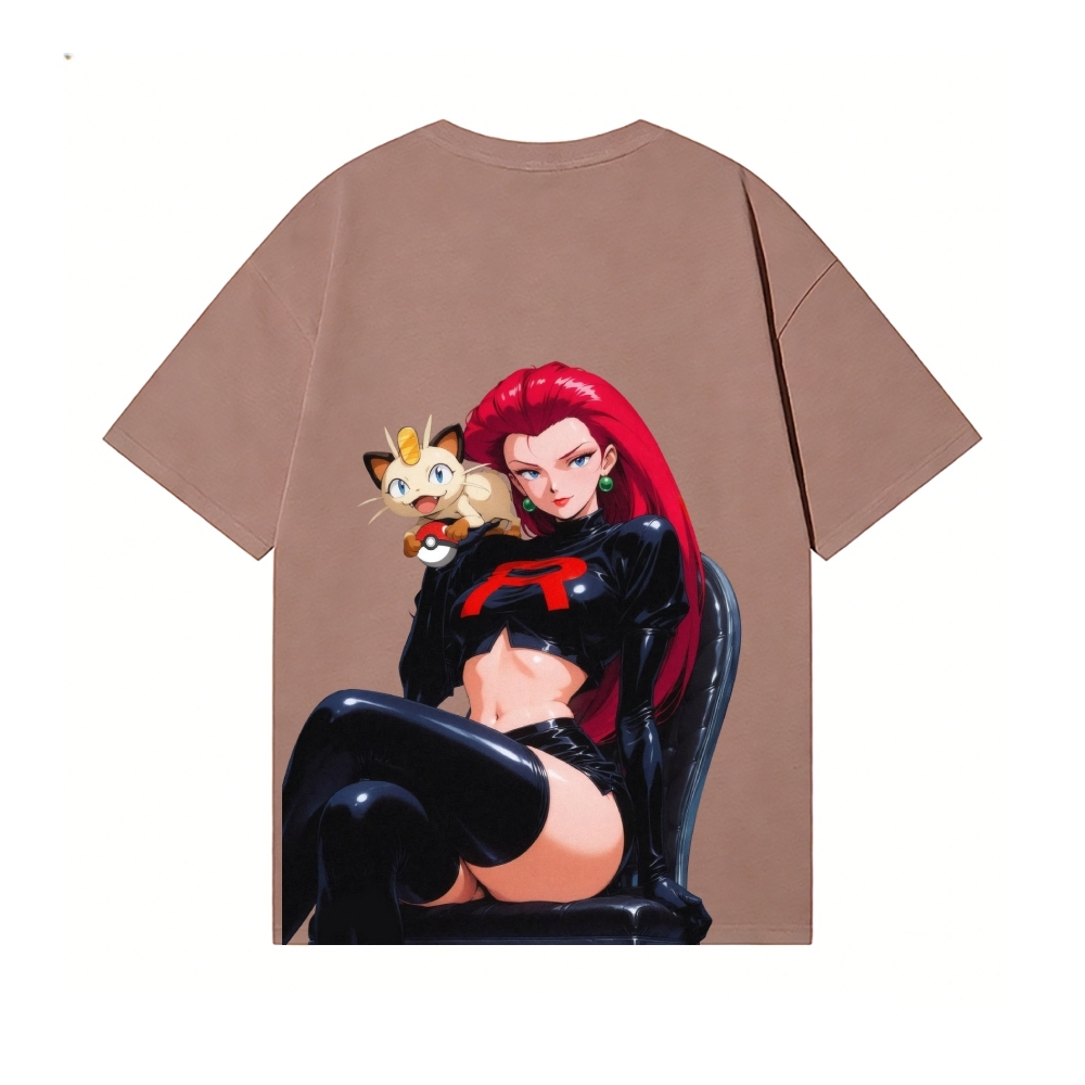 Rocket Girl Jessie Rocket Girl Jessie Back Art Cotton Tee