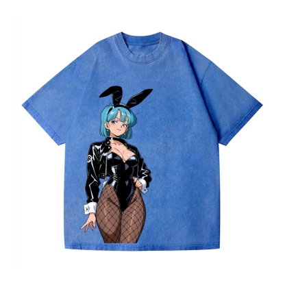Dragon Ball Bulma Vintage Wash Japanese Design T-Shirt