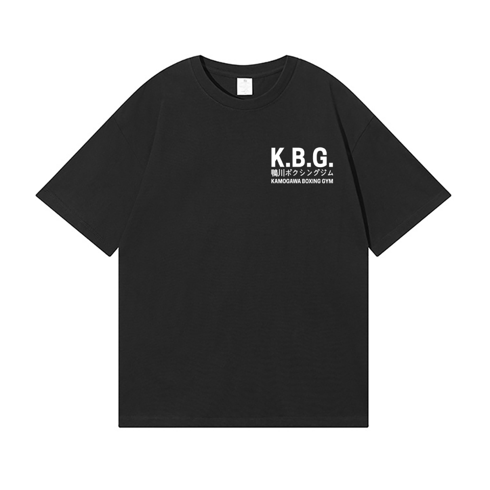 Hajime No Ippo Back Art Cotton Tee