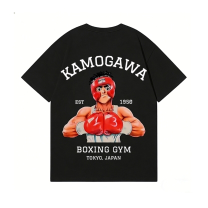 Hajime No Ippo Back Art Cotton Tee