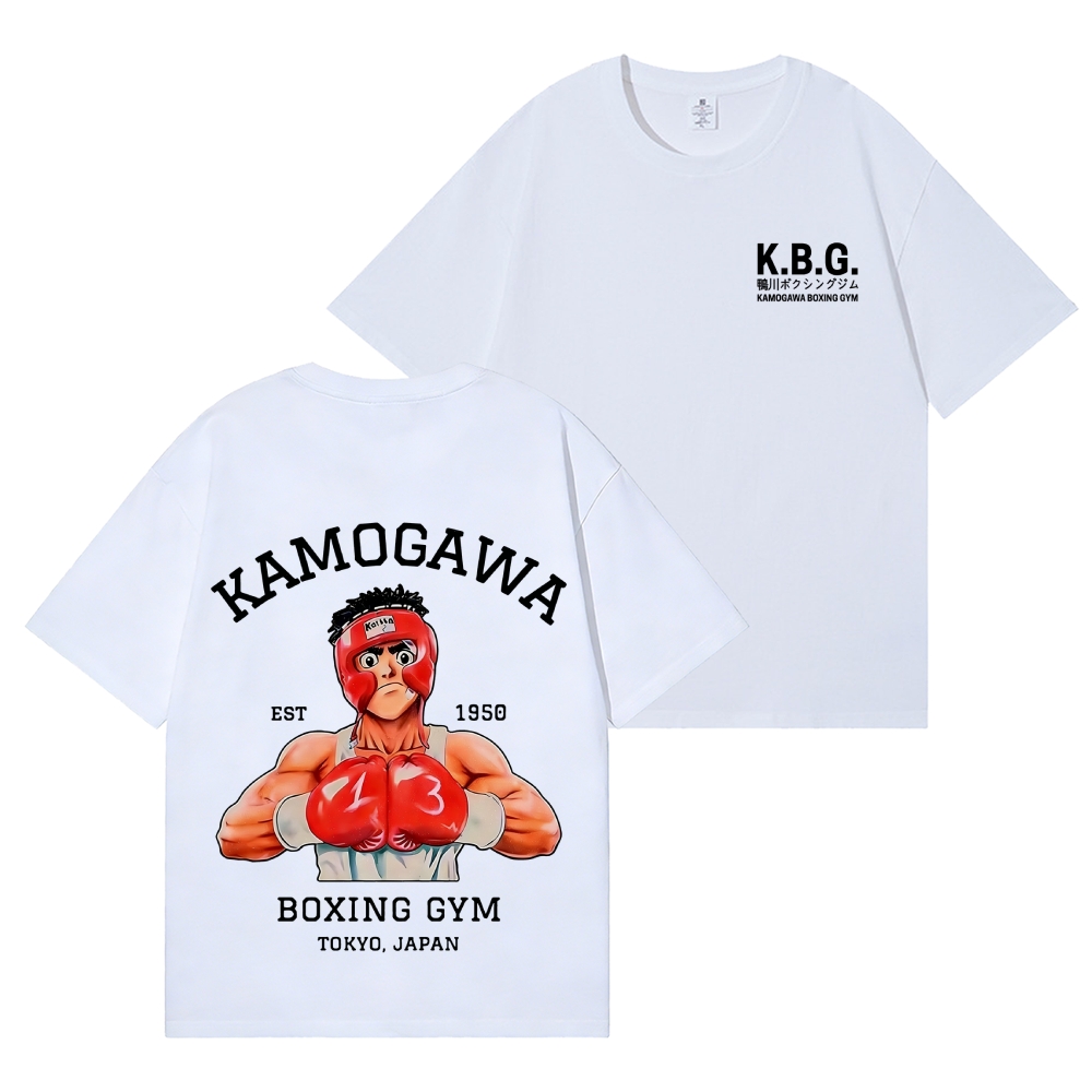 Hajime No Ippo Back Art Cotton Tee