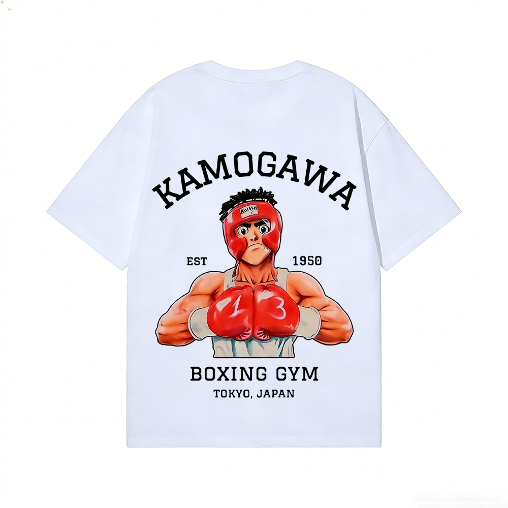 Hajime No Ippo Back Art Cotton Tee