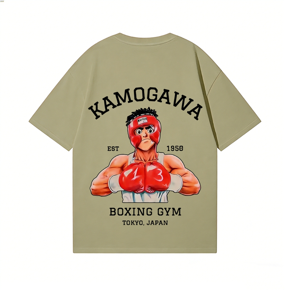 Hajime No Ippo Back Art Cotton Tee
