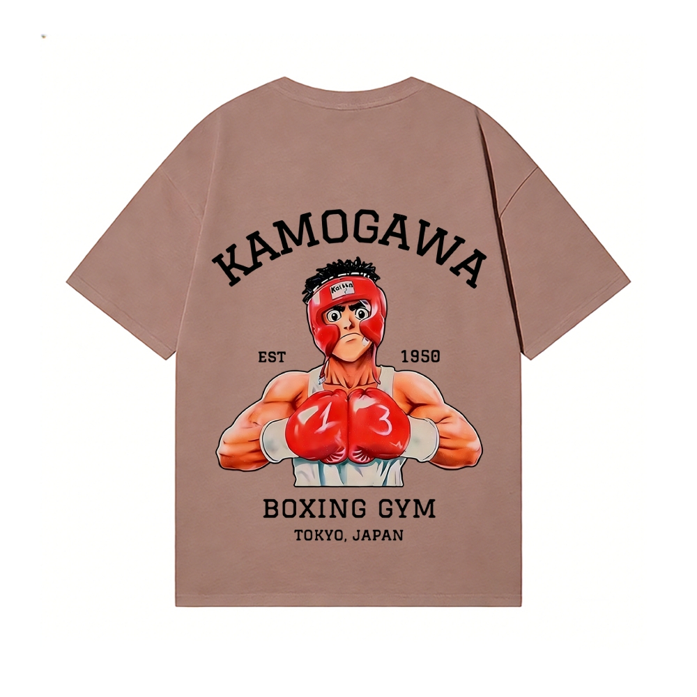 Hajime No Ippo Back Art Cotton Tee