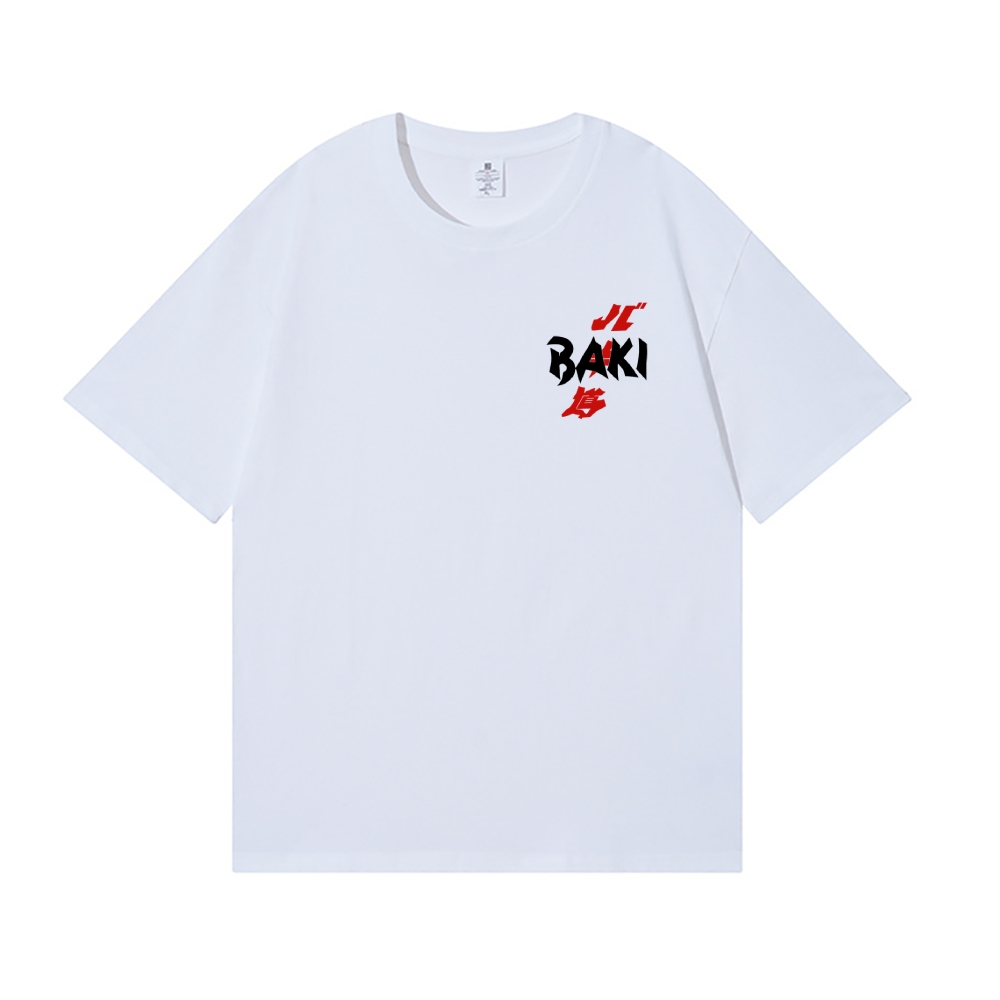 Baki the Grappler Back Art Cotton Tee