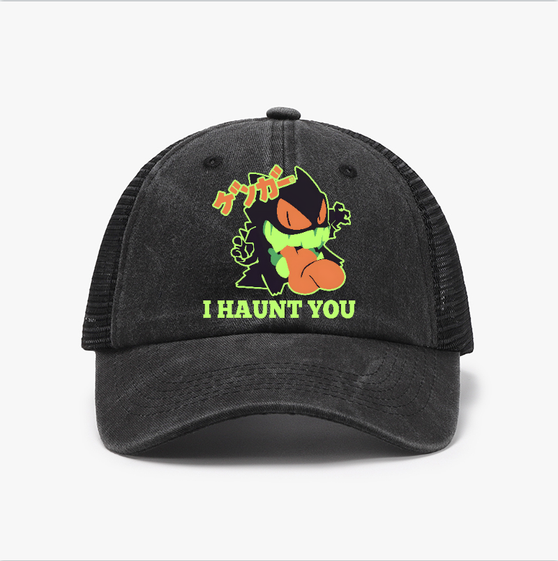 Gengar Vintage Cotton Breathable Hat