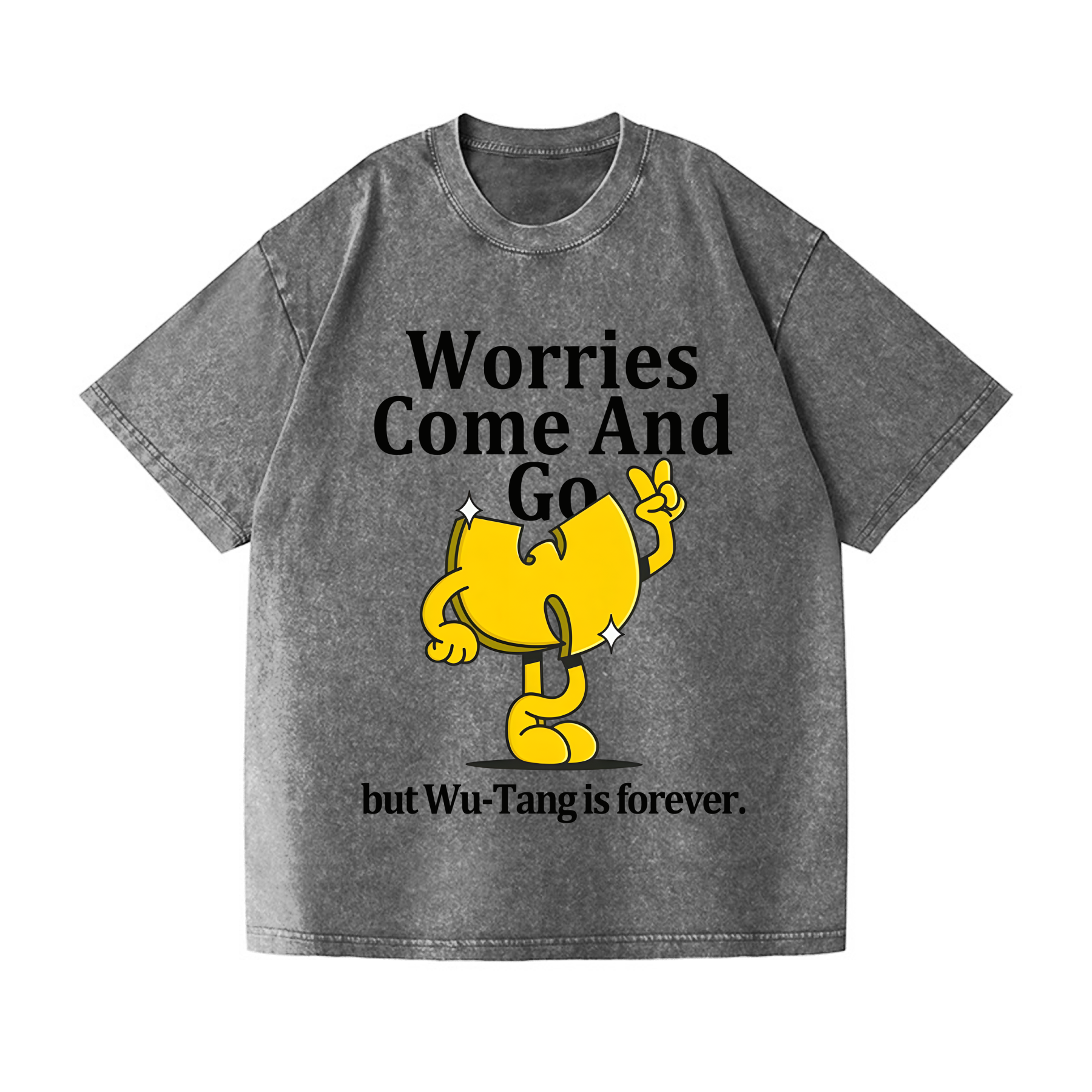 Wu Tang Vintage Wash Japanese Design T-Shirt