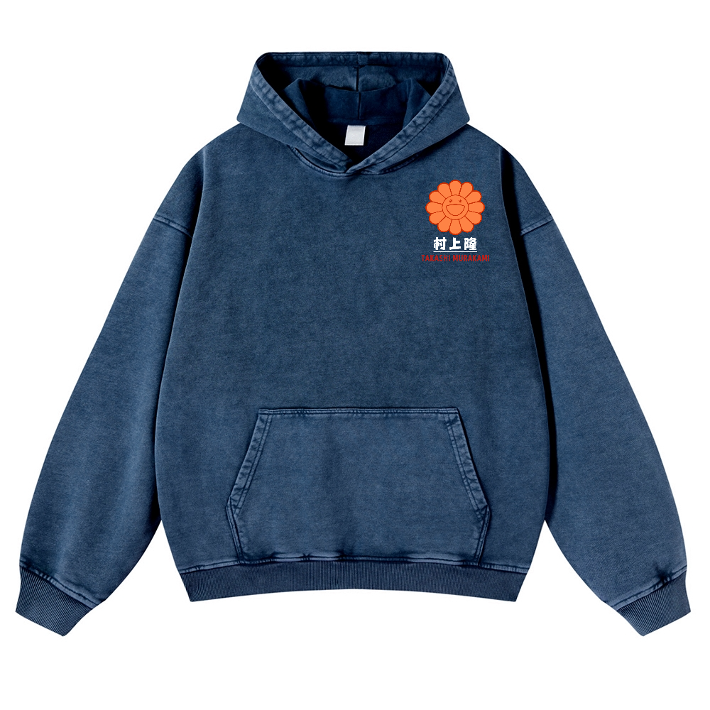 TM Vintage Washed Cotton Back Art Hoodie