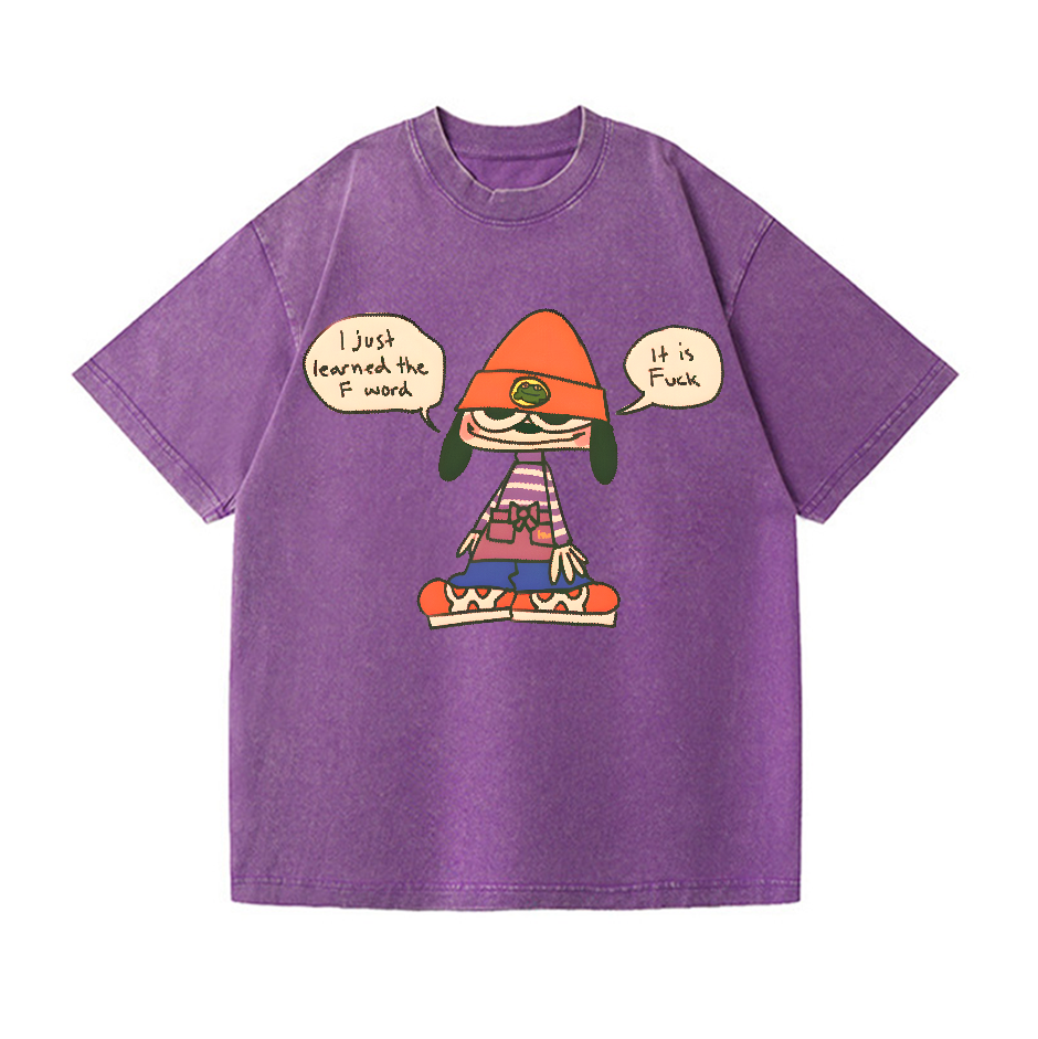 Parappa the Rapper Vintage Wash Japanese Design T-Shirt