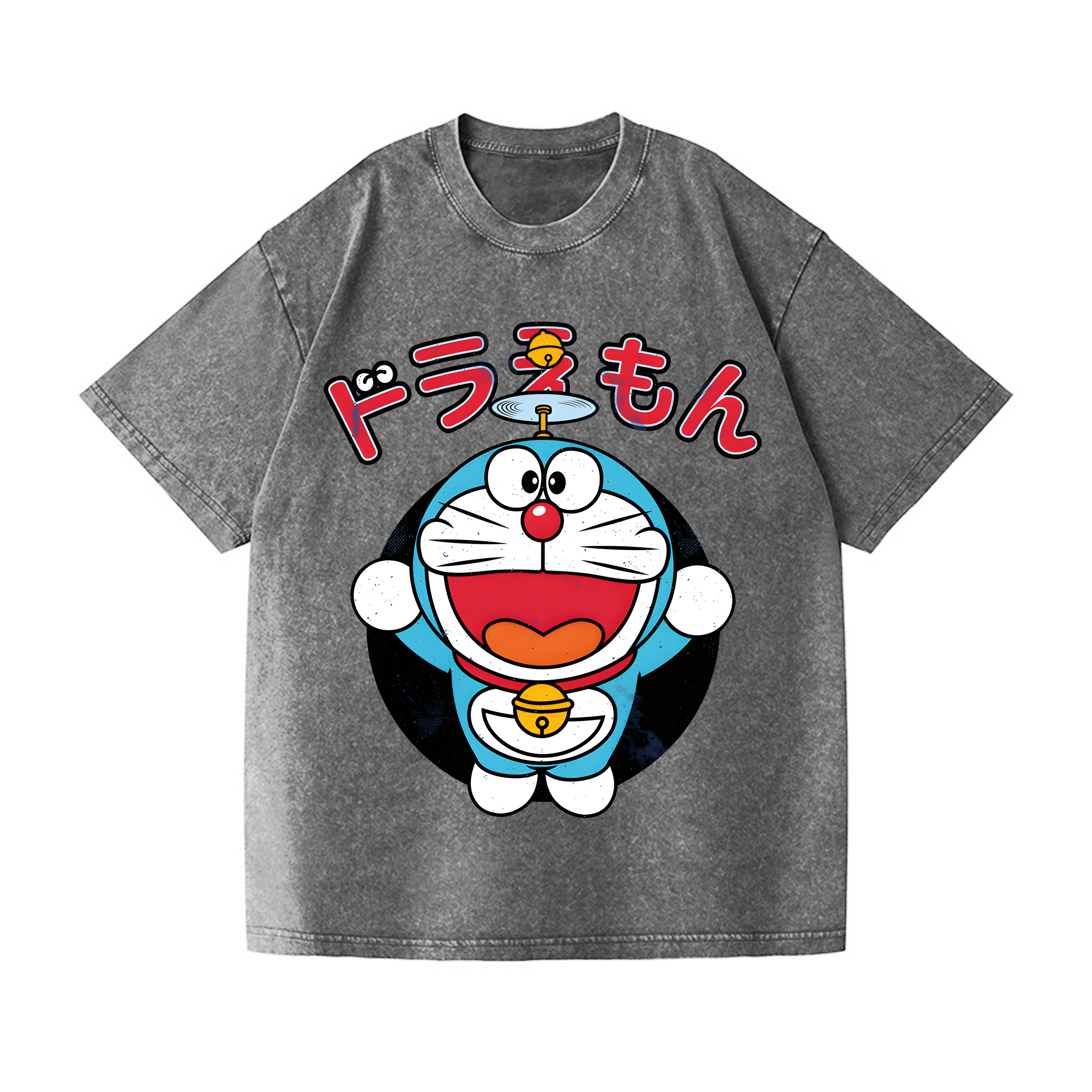 Doraemon Vintage Wash Japanese Design T-Shirt
