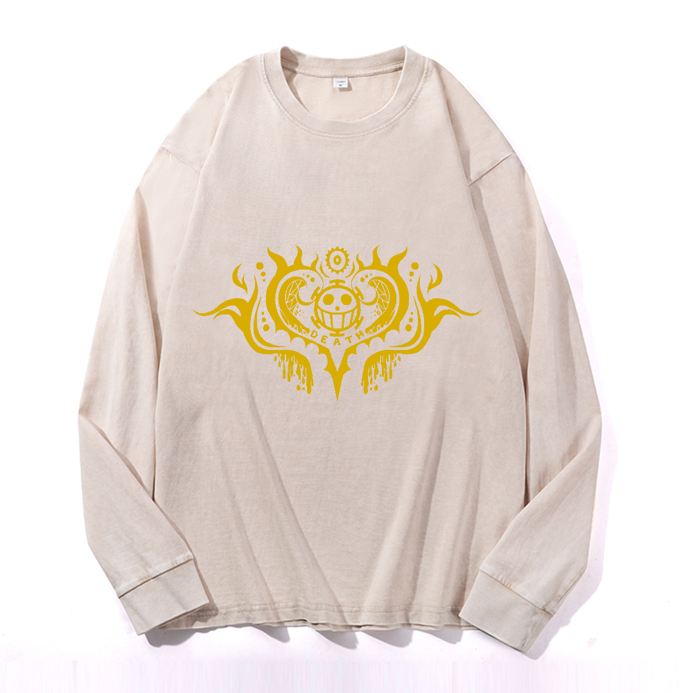 OP Vintage Cotton Wash Crewneck Sweatshirt