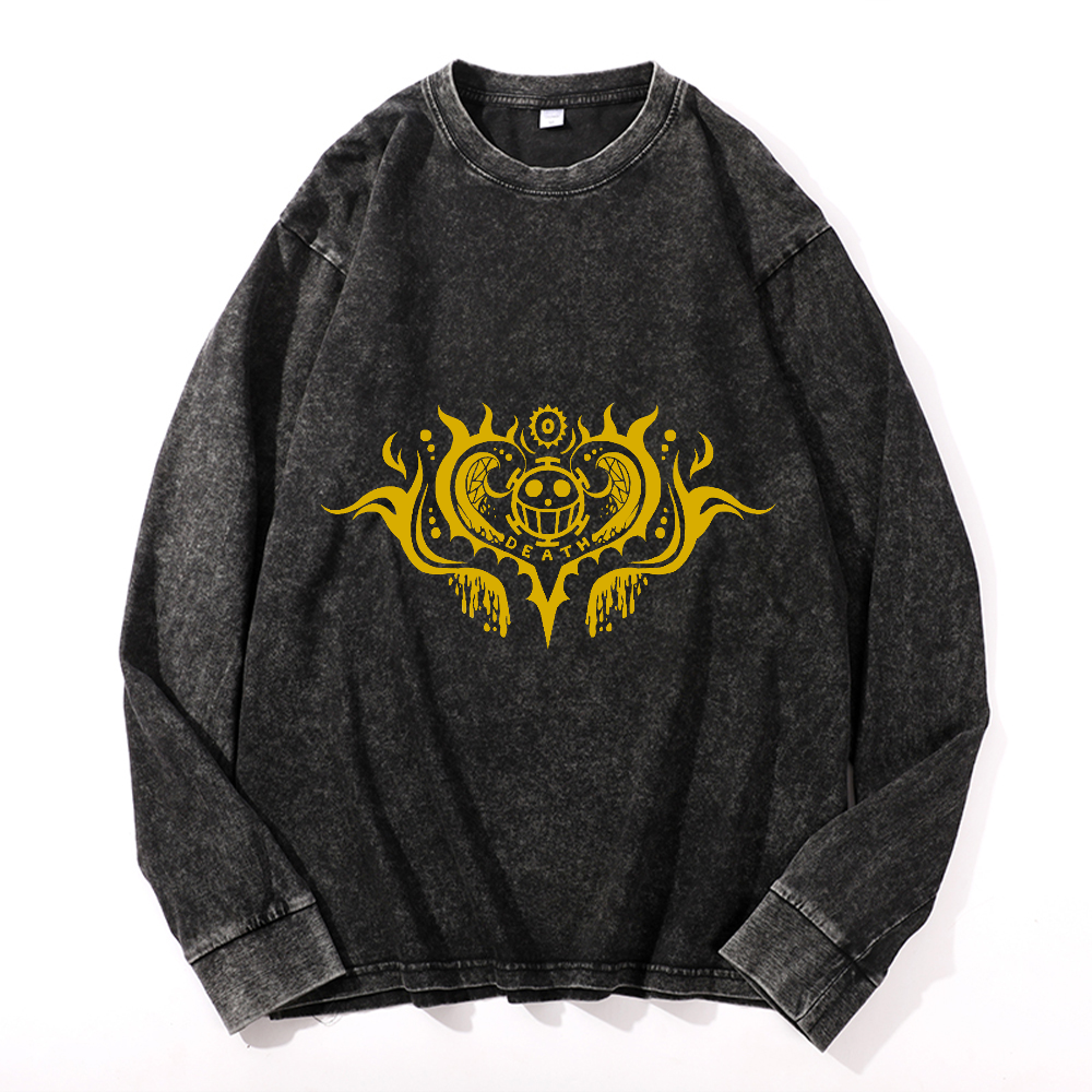 OP Vintage Cotton Wash Crewneck Sweatshirt