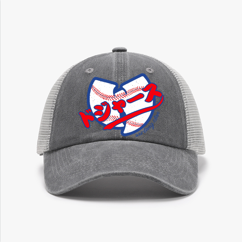 Dodgers Dream Wu Tang Clan Baseball Vintage Cotton Breathable Hat