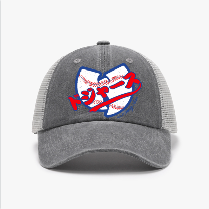 Dodgers Dream Wu Tang Clan Baseball Vintage Cotton Breathable Hat