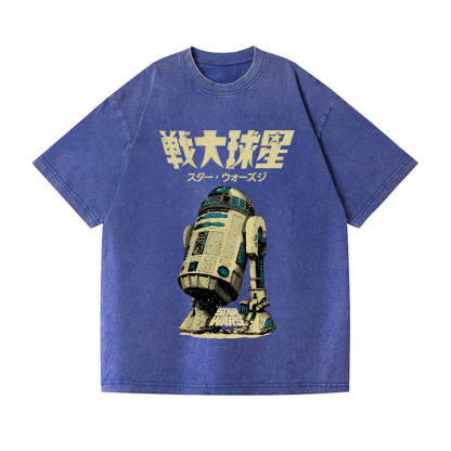 Star Wars Vintage Wash Japanese Design T-Shirt