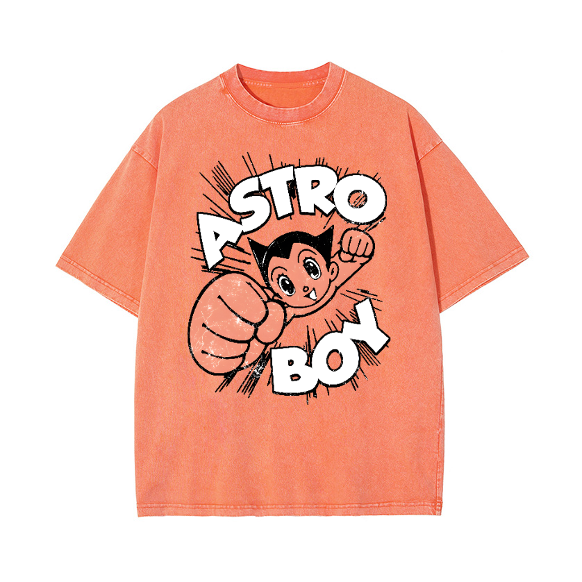 Astro Boy Vintage Wash Japanese Design T-Shirt