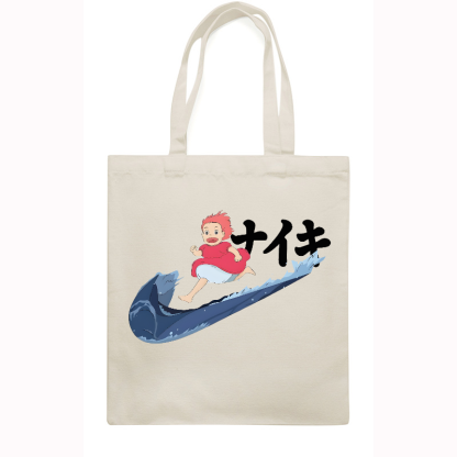 Ghibli Japanese Style Canvas Tote Bag