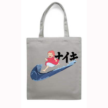 Ghibli Japanese Style Canvas Tote Bag