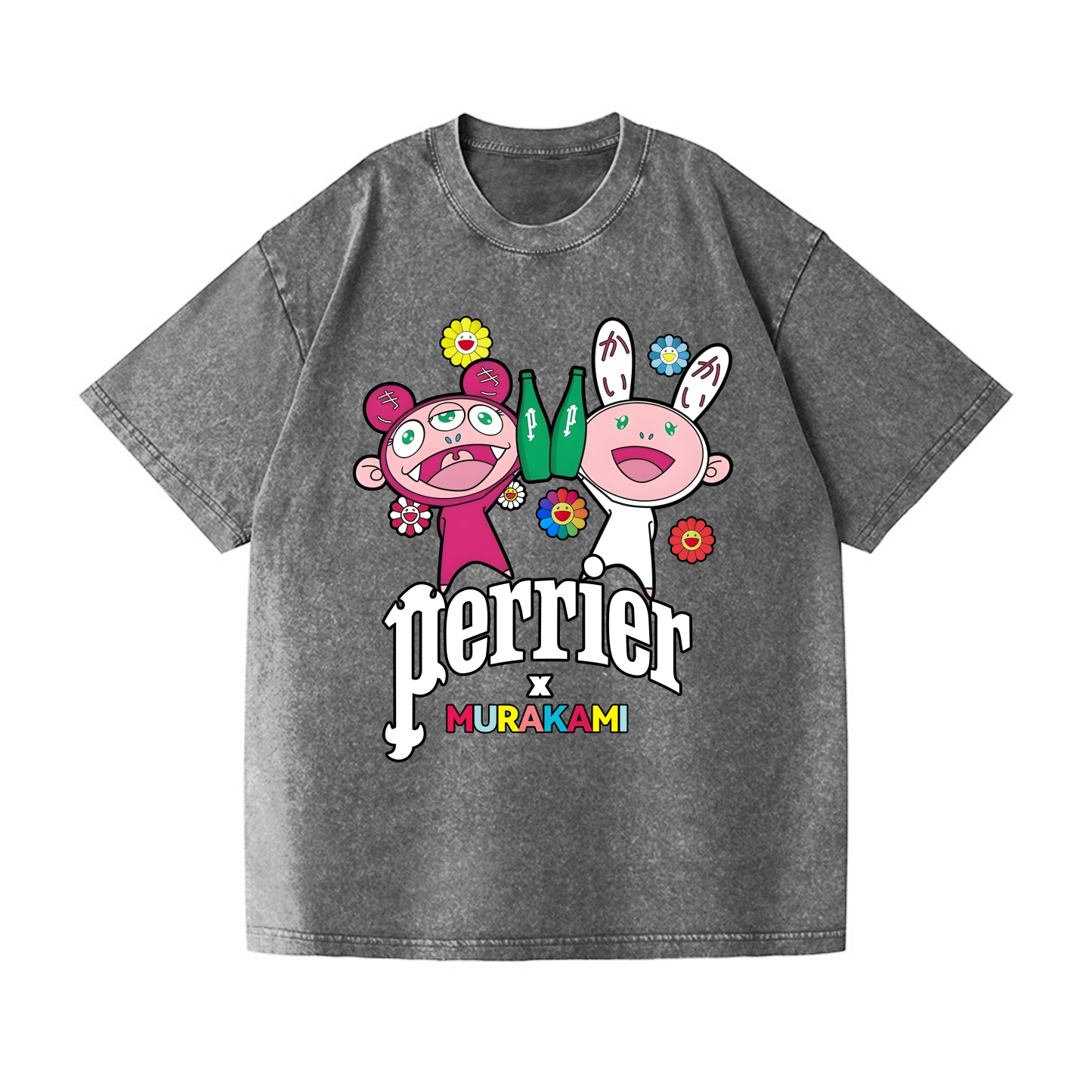 TM Vintage Wash Japanese Design T-Shirt