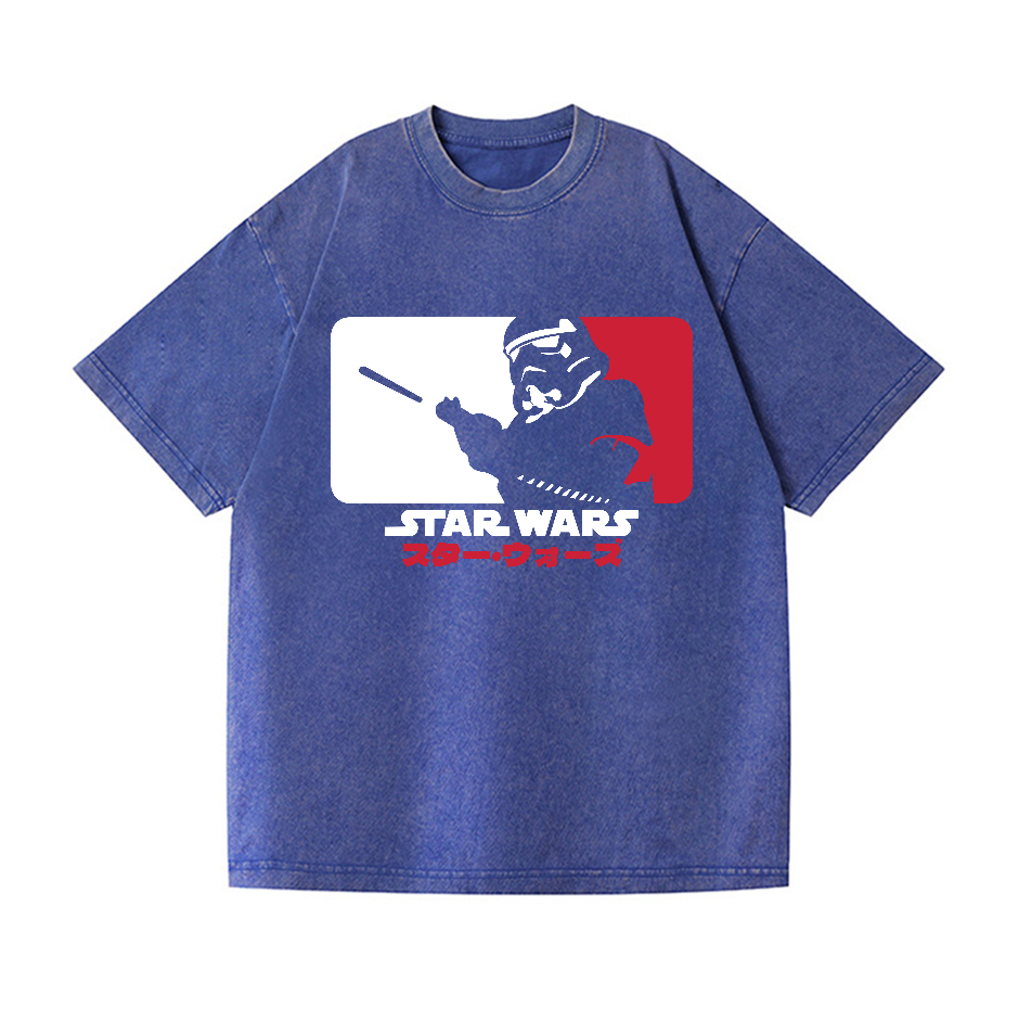 Star Wars Vintage Wash Japanese Design T-Shirt