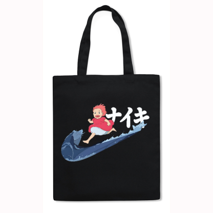 Ghibli Japanese Style Canvas Tote Bag