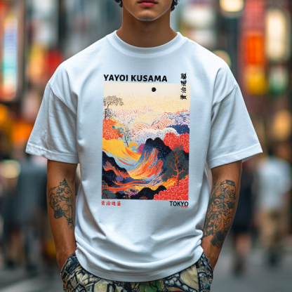 Yayoi Kusama Japanese Style Classic Tee