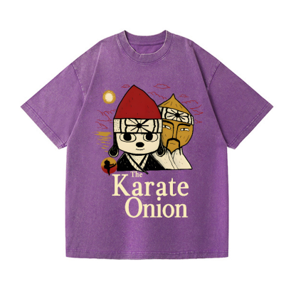 PaRappa the Rapper Vintage Wash Japanese Design T-Shirt