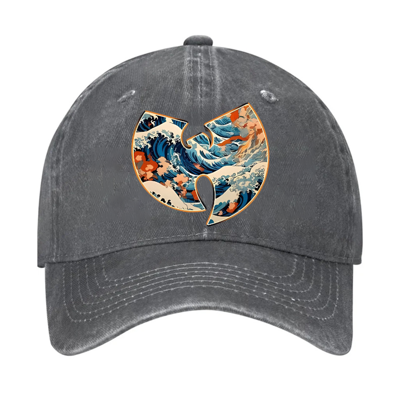 The Great Wave Katsushika Hokusai Vintage Cotton Cap