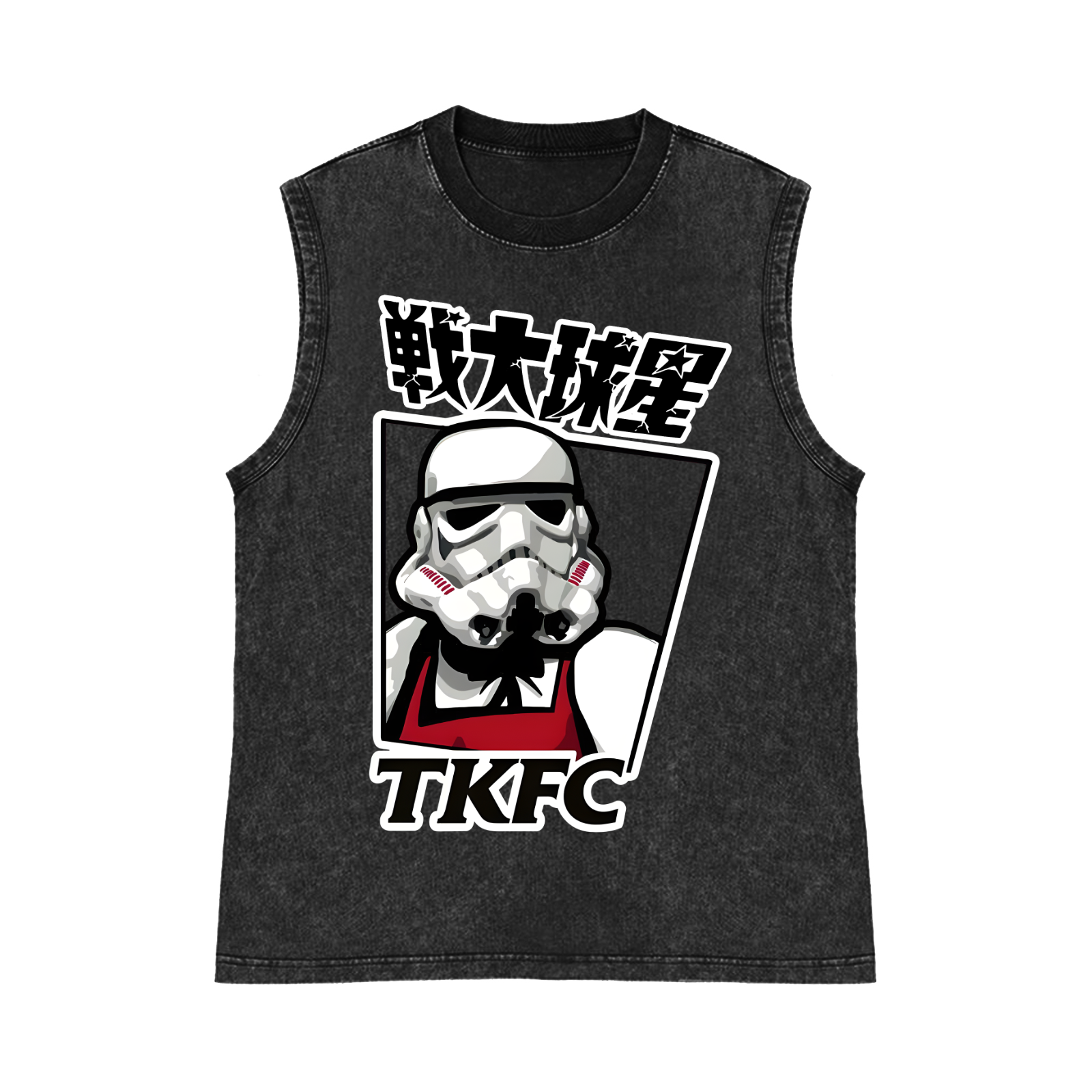 Star Wars TKFC Pure Cotton Wash-Dyed Sleeveless Tank Top