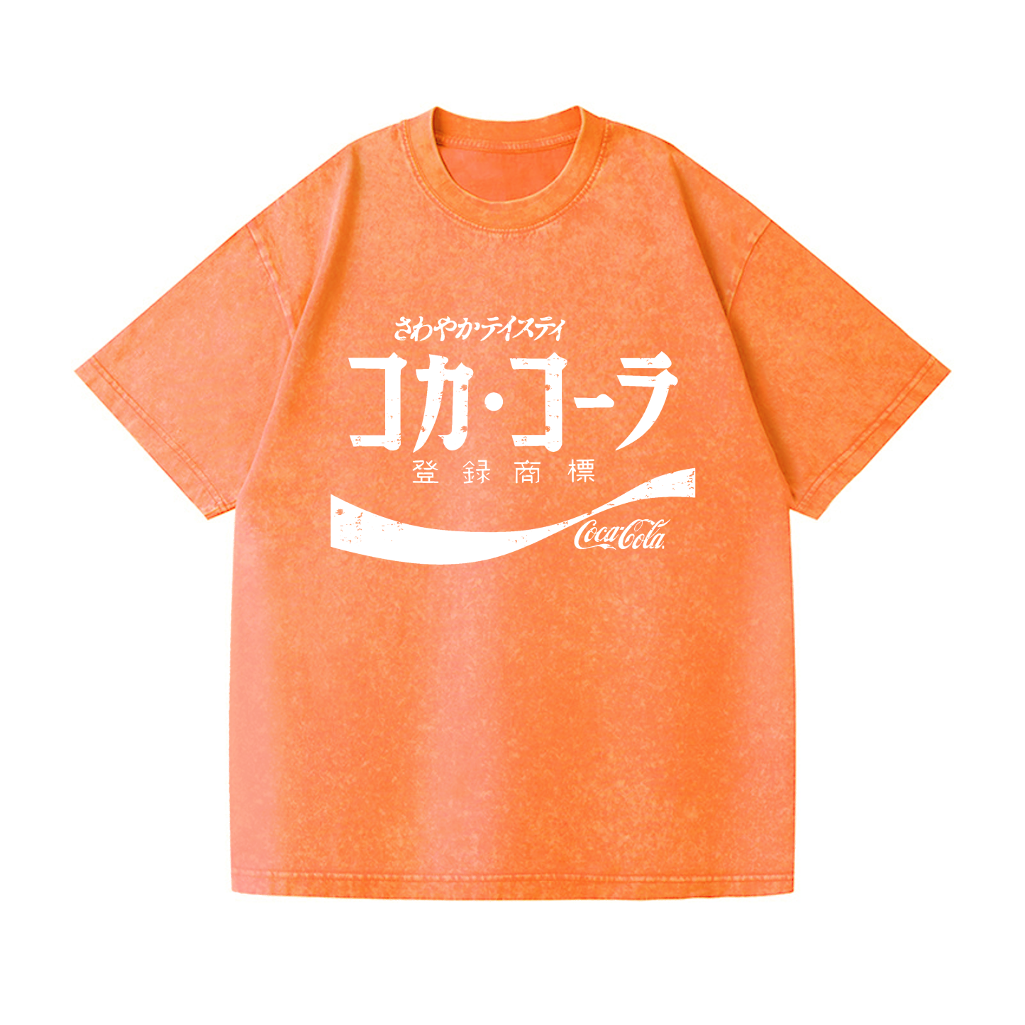 Coca Cola Vintage Wash Japanese Design T-Shirt