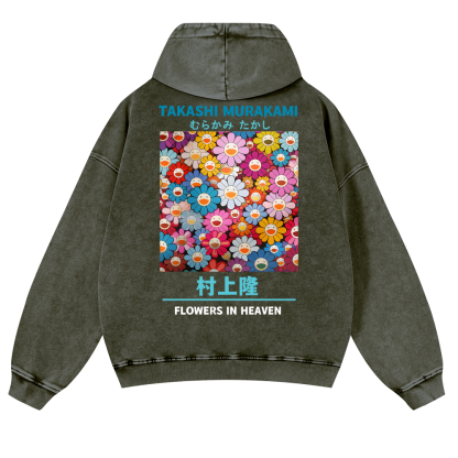 TM Vintage Washed Cotton Back Art Hoodie