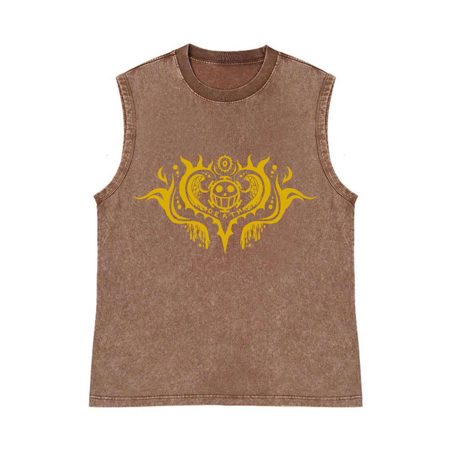 OP Pure Cotton Wash-Dyed Sleeveless Tank Top