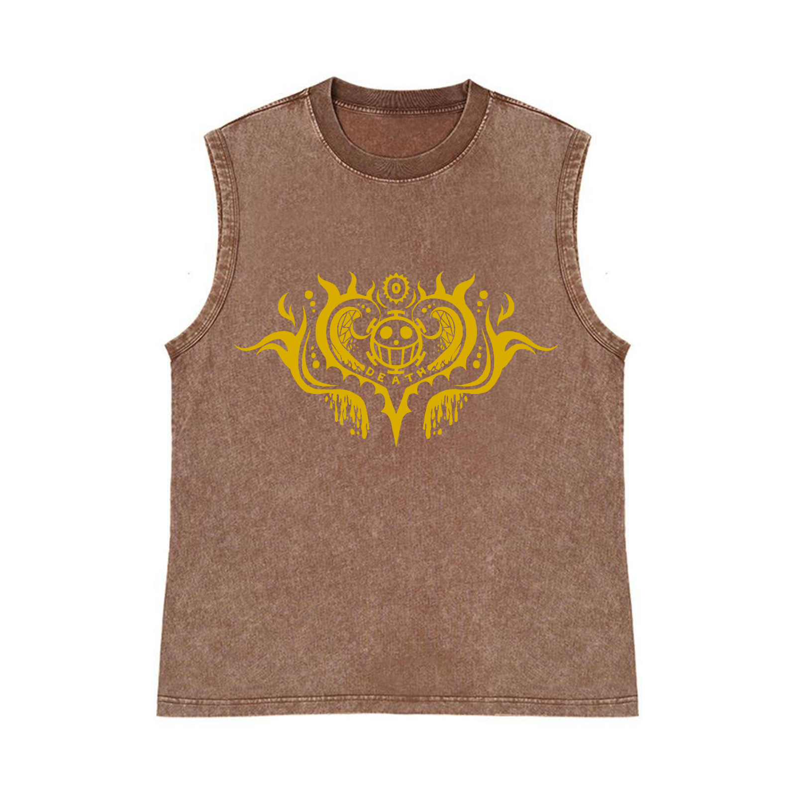 OP Pure Cotton Wash-Dyed Sleeveless Tank Top