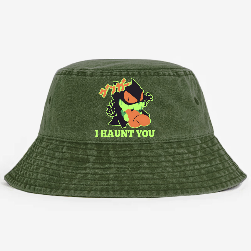 Gengar Vintage 100% Cotton Bucket Hat