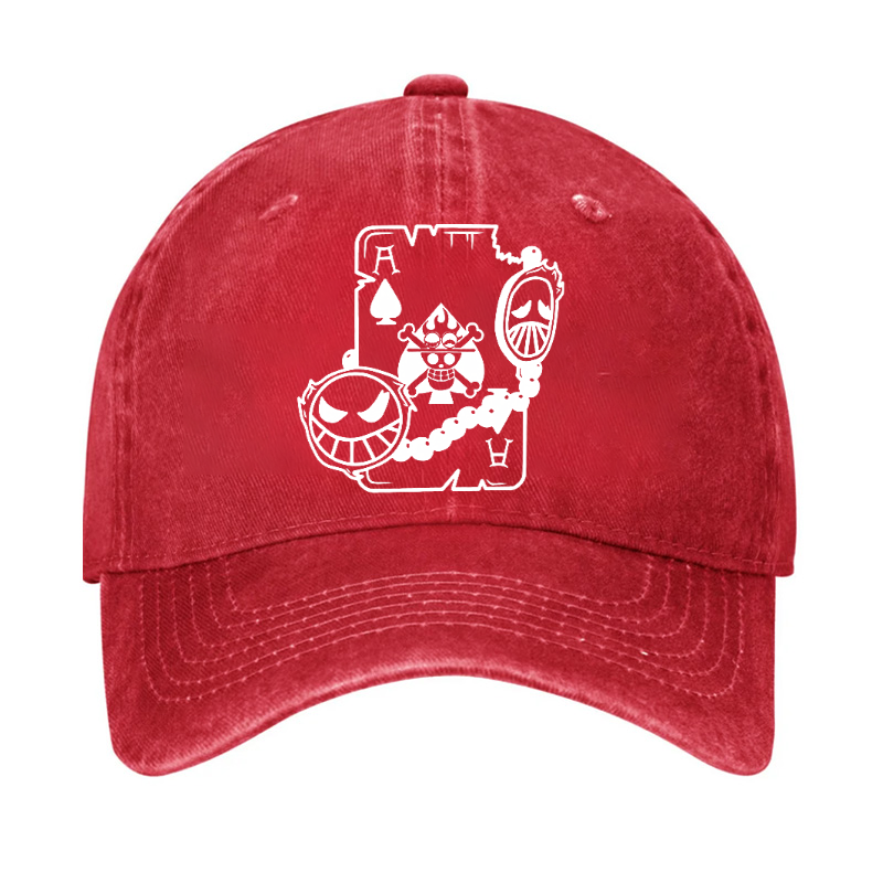 OP Skull Vintage Cotton Cap