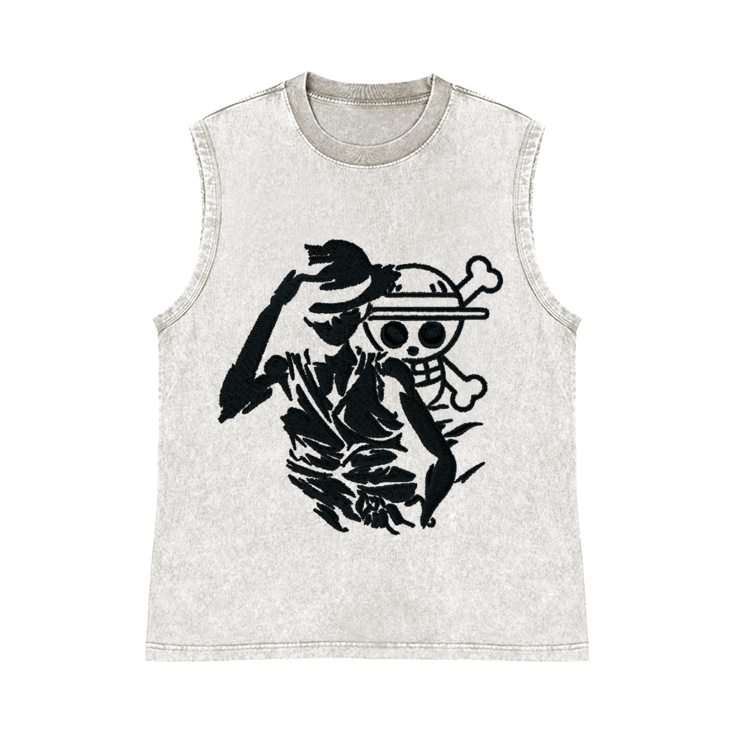 OP Pure Cotton Wash-Dyed Sleeveless Tank Top