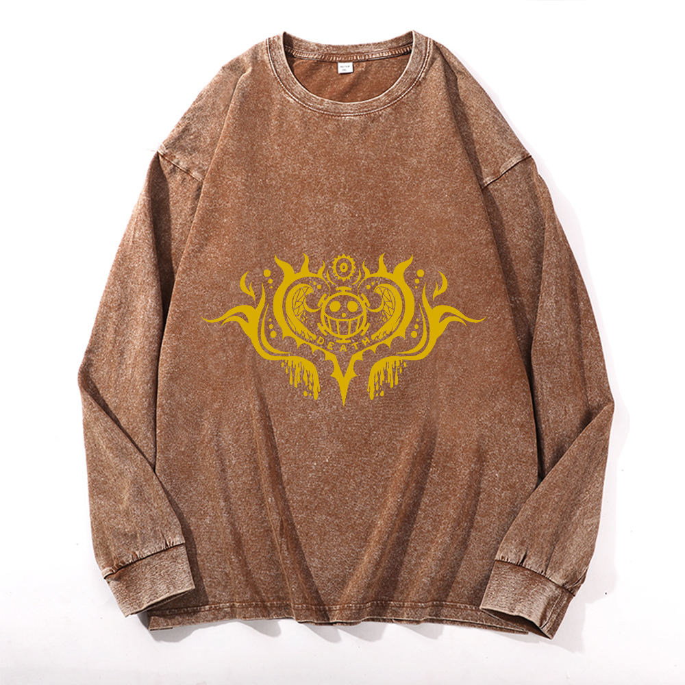 OP Vintage Cotton Wash Crewneck Sweatshirt