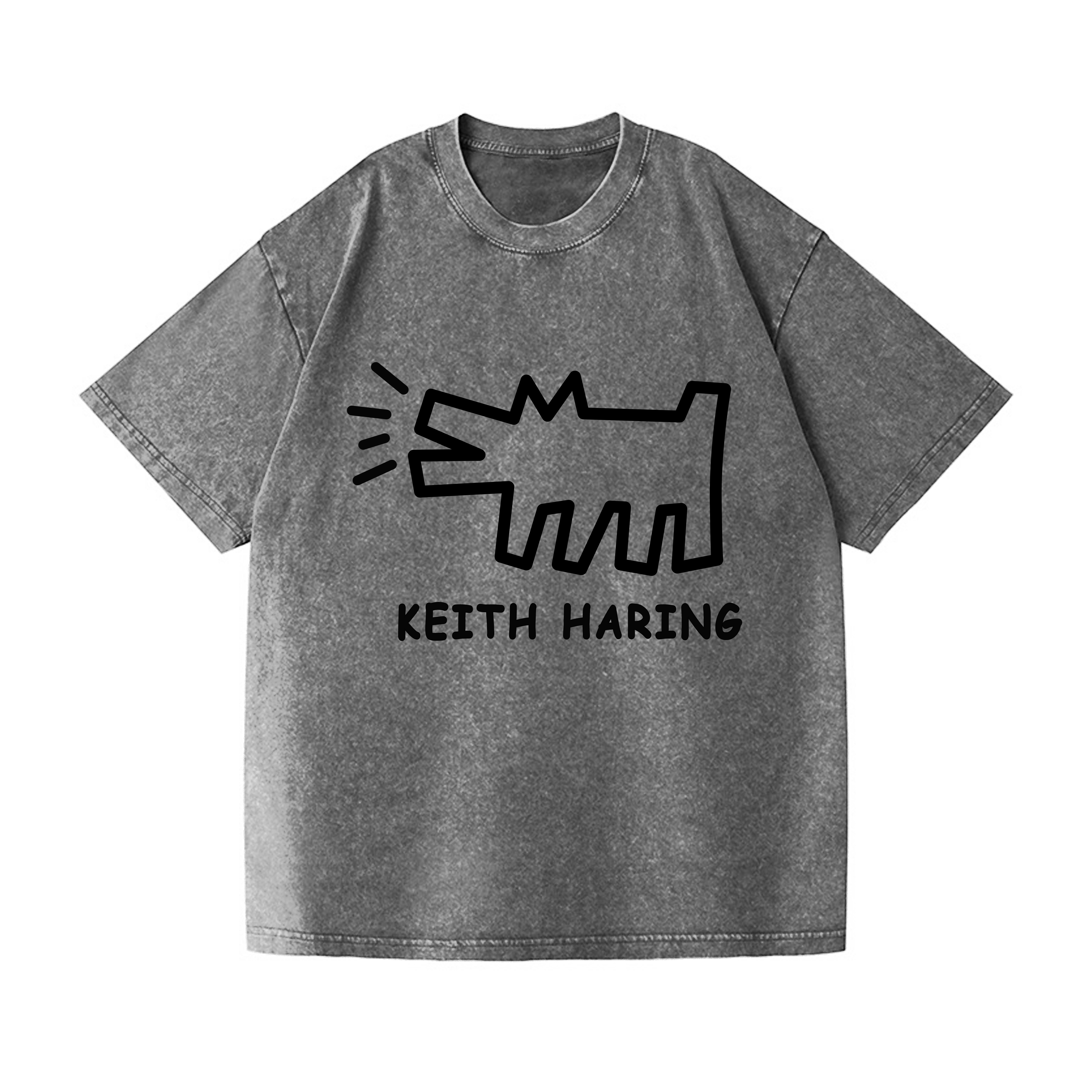Keith Haring Vintage Wash Japanese Design T-Shirt
