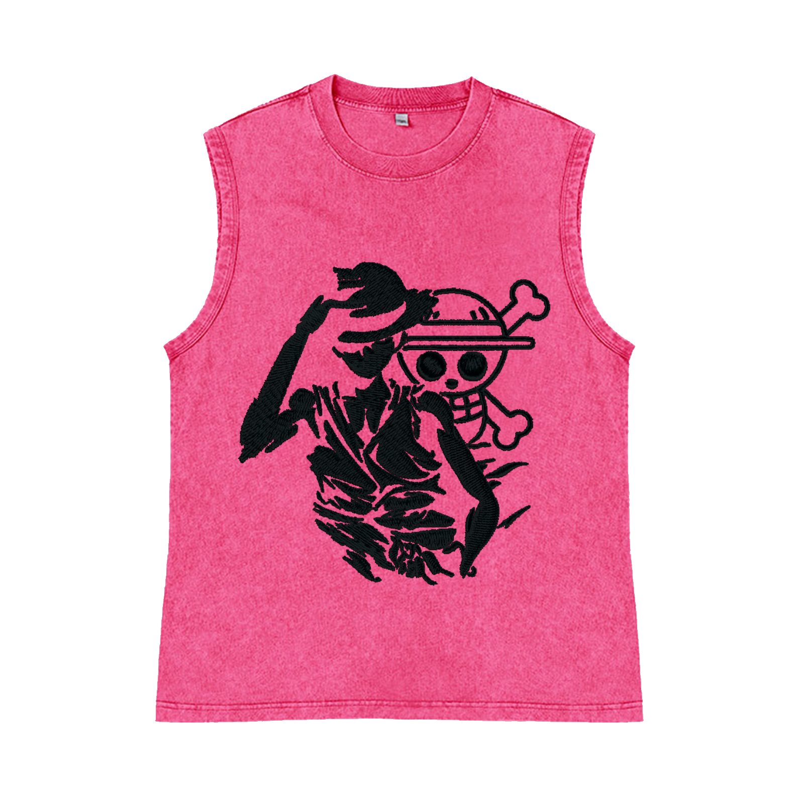 OP Pure Cotton Wash-Dyed Sleeveless Tank Top