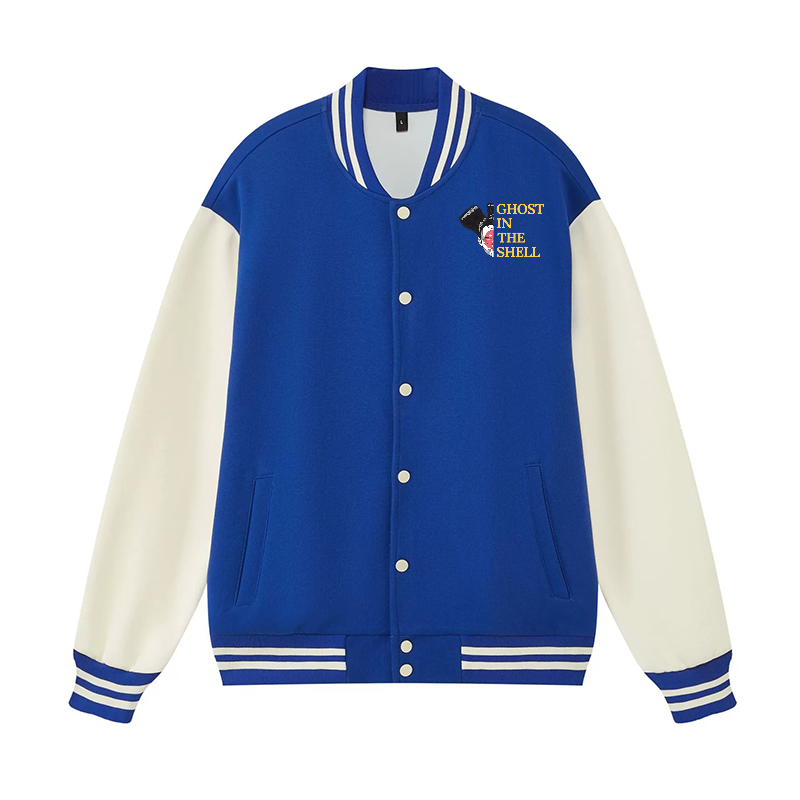 Ghost of the Shell Geisha Vintage Cotton Varsity Jacket