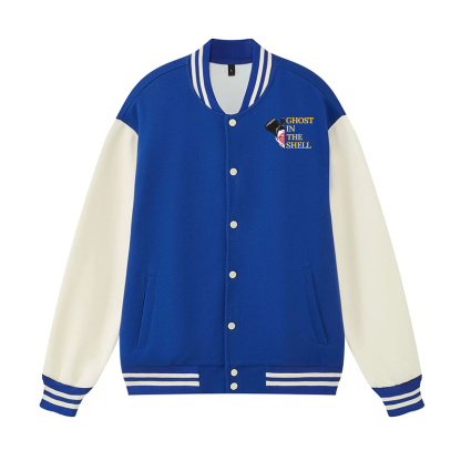 Ghost of the Shell Geisha Vintage Cotton Varsity Jacket