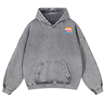 Yayoi Kusama Vintage Washed Cotton Back Art Hoodie